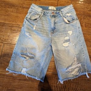Free People Salinas Long Short in East End Dusk Size 26
